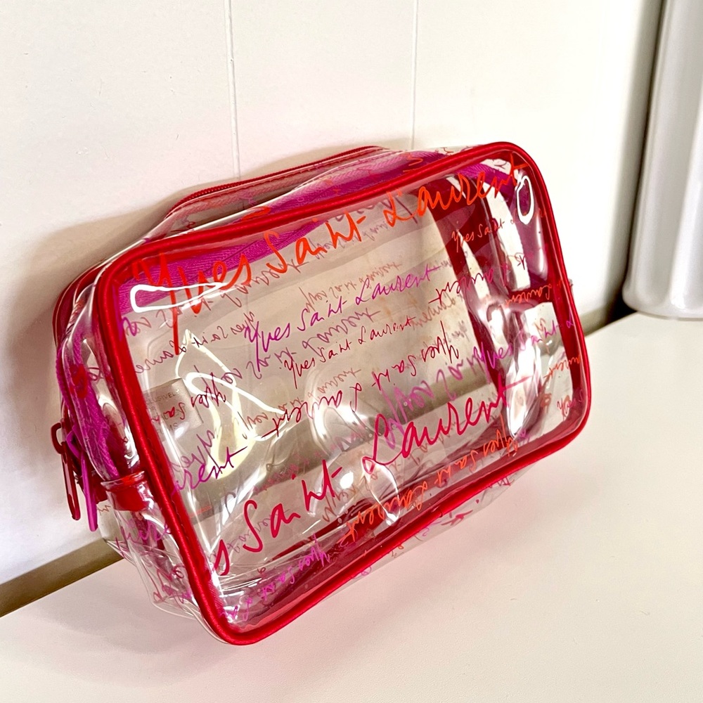 Rare Vintage Yves Saint Laurent cosmetic bag